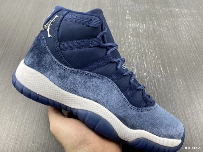 Rep Air Velvet AR0715-441 Jordan Midnight WMNS 11 Navy 0727